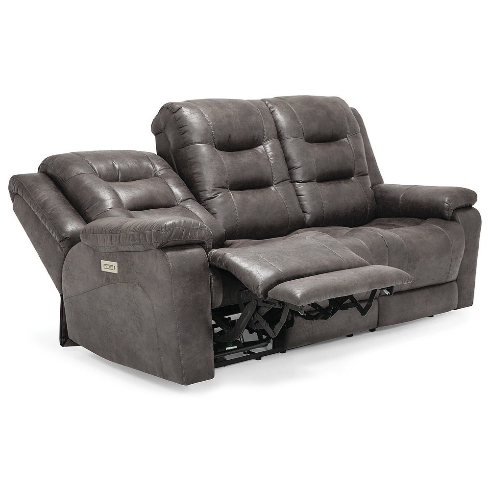Palliser Leighton 41063 L6 Casual Power Reclining Sofa with Power